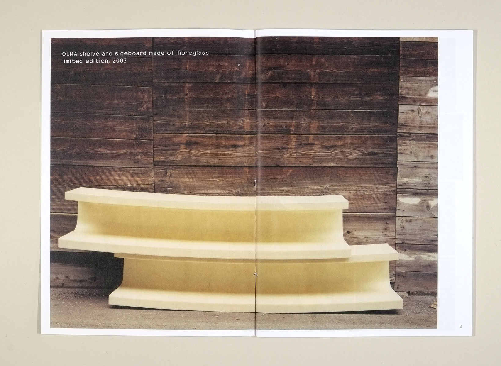 Portfolio-Broschüre für jörg boner productdesign, 2008