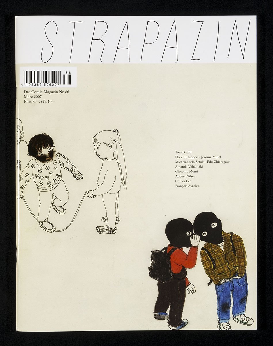 Layout für Strapazin - Das Comic Magazin, Nr. 86, 2007