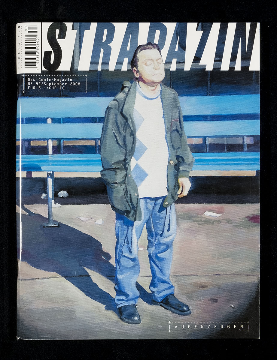 Layout für Strapazin - Das Comic Magazin, Nr. 92, 2008