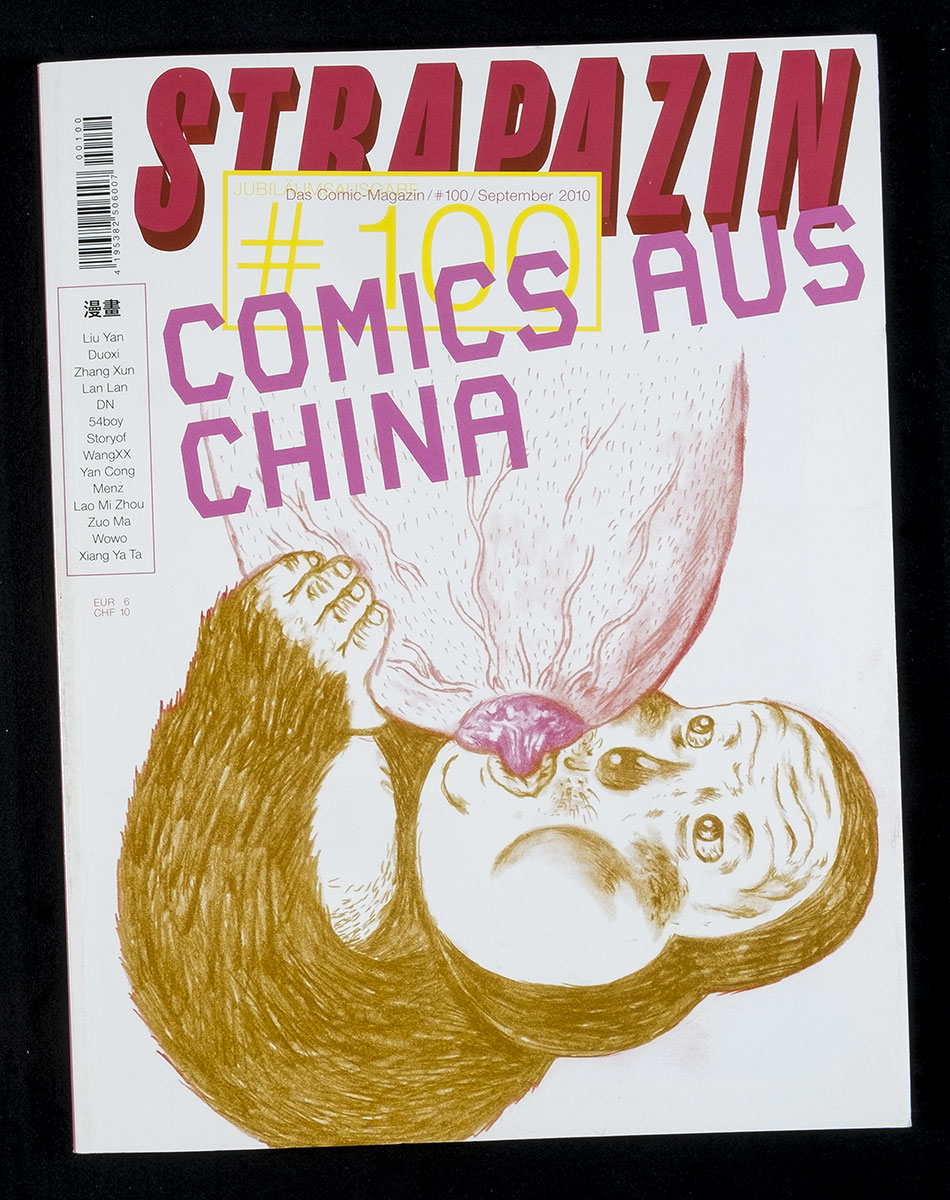 Layout für Strapazin - Das Comic Magazin, Nr. 100, 2010