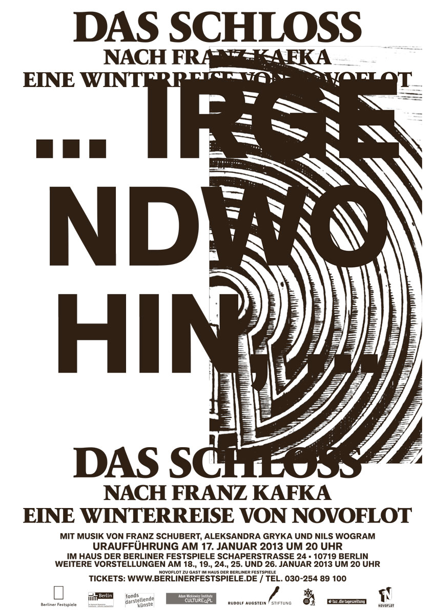 Novoflot Das Schloss Oper Franz Kafka Winterreise