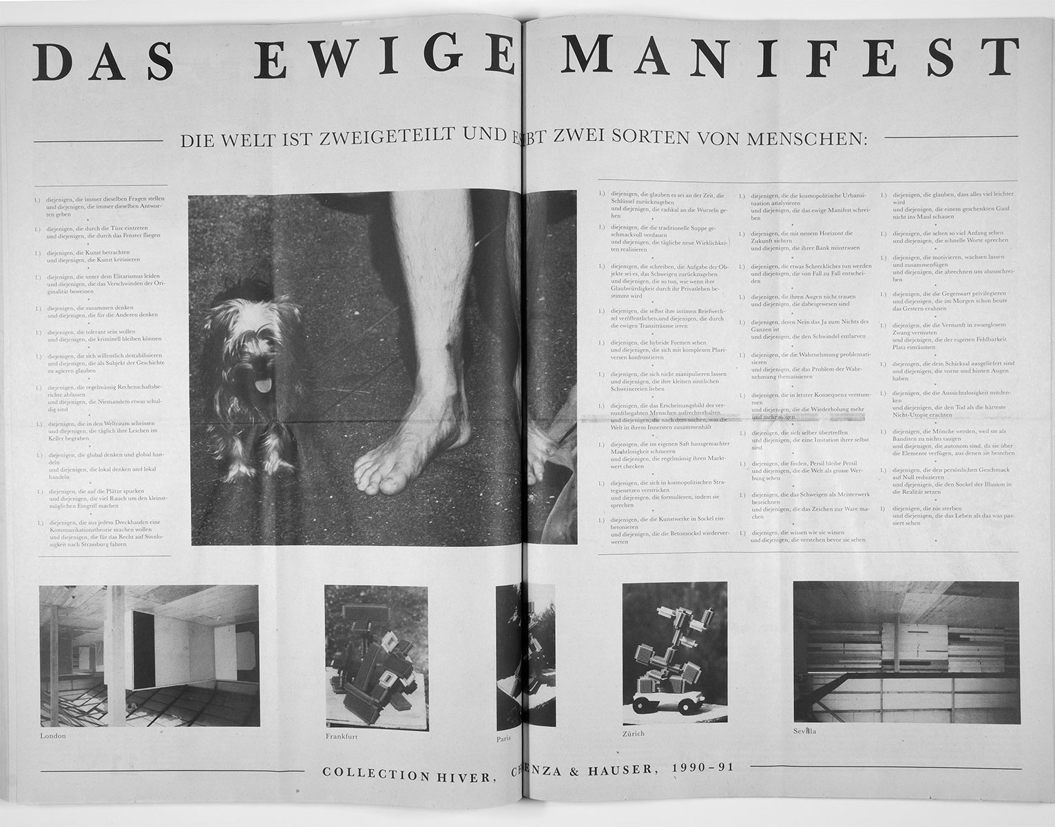 Gestaltung und Redaktion der FabrikZeitung, der Programmzeitung aus der Roten Fabrik Zürich, 1989 — 1992, zusammen mit Joe Zimmermann, Ilia Vasella und Marcel Zwingli