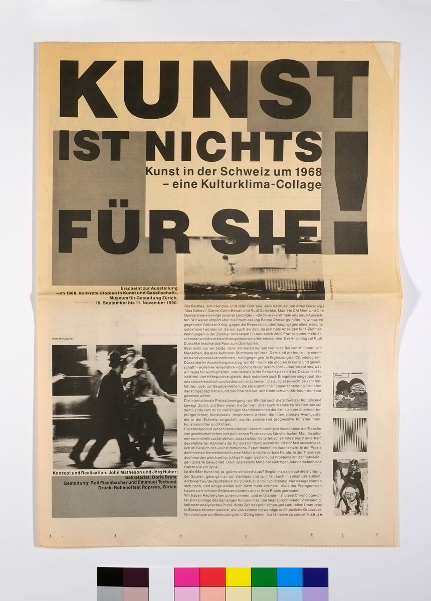 Ausstellungspublikation für 