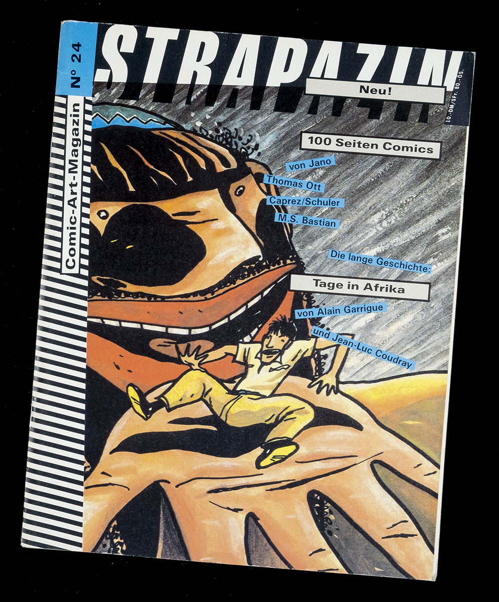 Layout für Strapazin - Das Comic Magazin, Nr. 123, Juni 2016