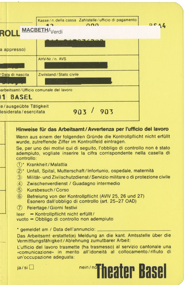 Programmhefte für das Theater Basel, 1998 — 99, zusammen mit Max Küng, Alexa Früh, Ludovic Balland und Kuno Nüssli
