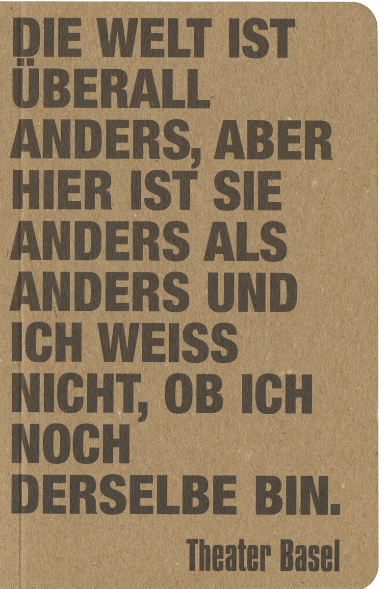 Programmhefte für das Theater Basel, 1998 — 99, zusammen mit Max Küng, Alexa Früh, Ludovic Balland und Kuno Nüssli