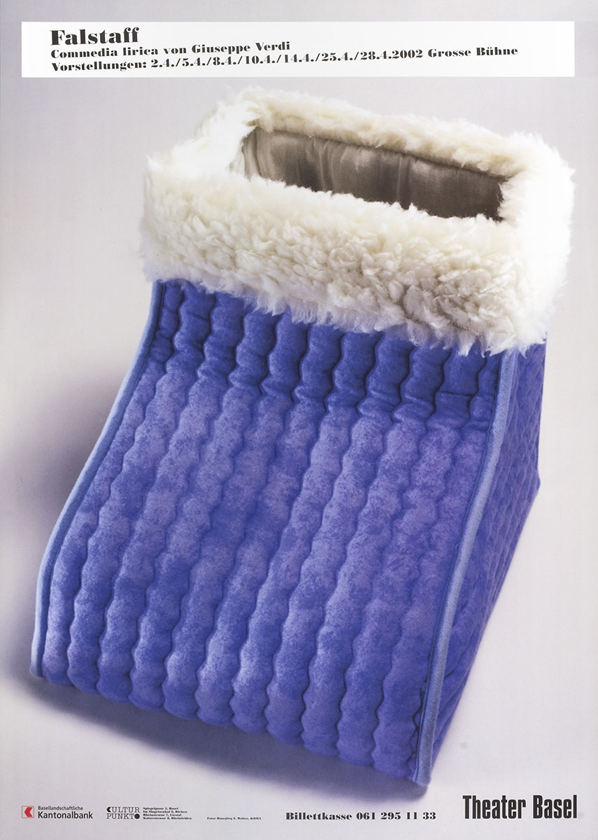 Abokampagne für das Theater Basel, 2001/02, zusammen mit Max Küng