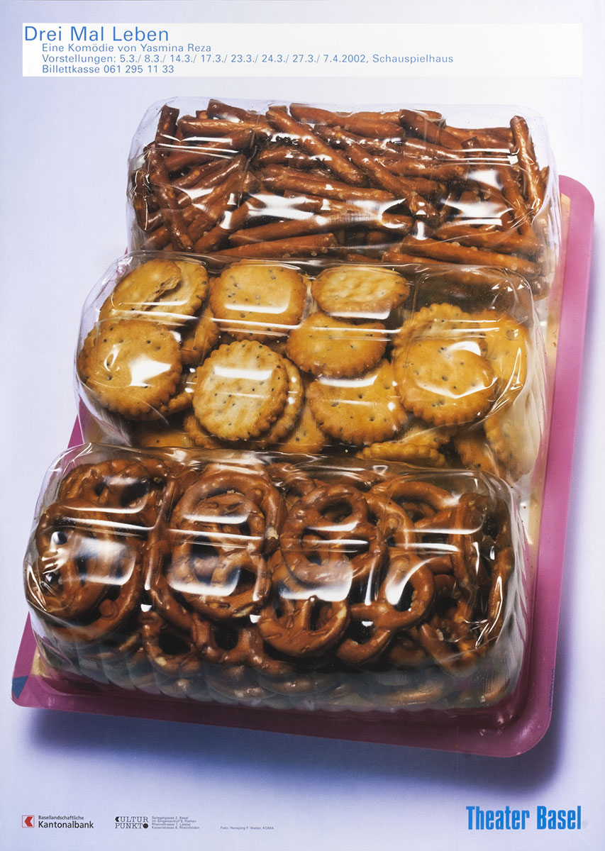 Abokampagne für das Theater Basel, 2001/02, zusammen mit Max Küng