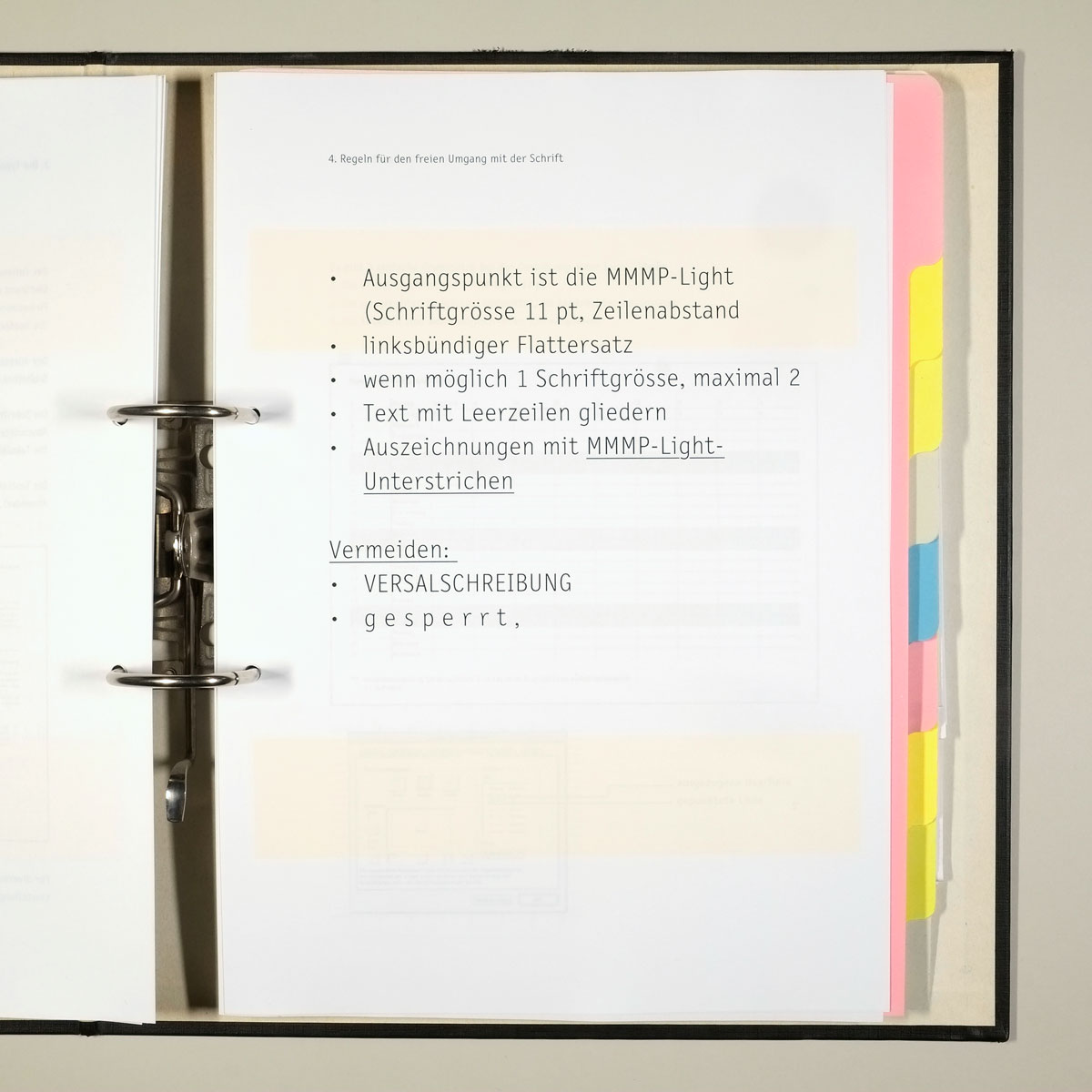 Corporate Design für Meili & Peter Architekten AG Zürich, 2003