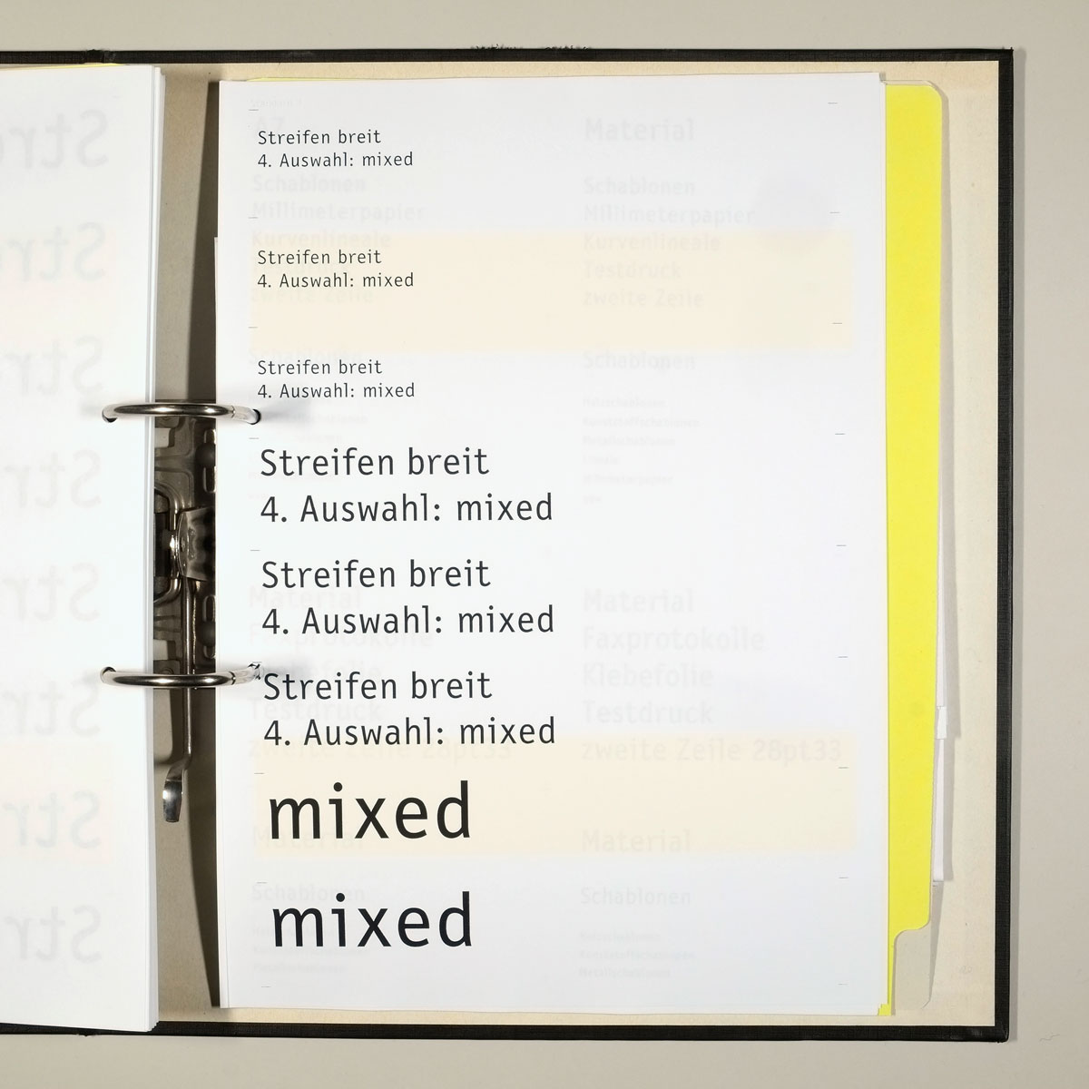 Corporate Design für Meili & Peter Architekten AG Zürich, 2003