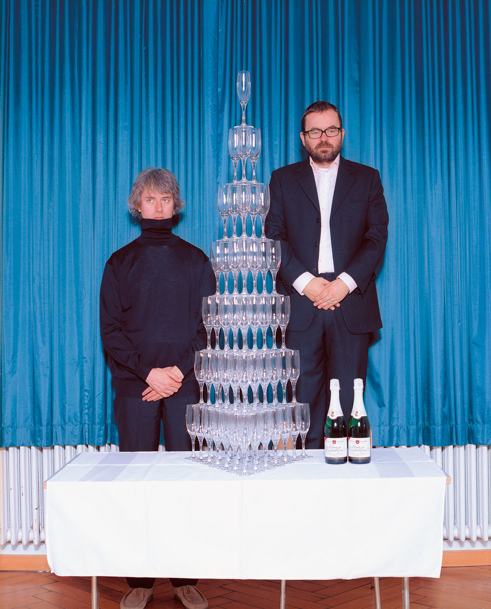 Neujahrskarte für sab architekten Basel, 2005, zusammen mit Max Küng und Christian Schnur