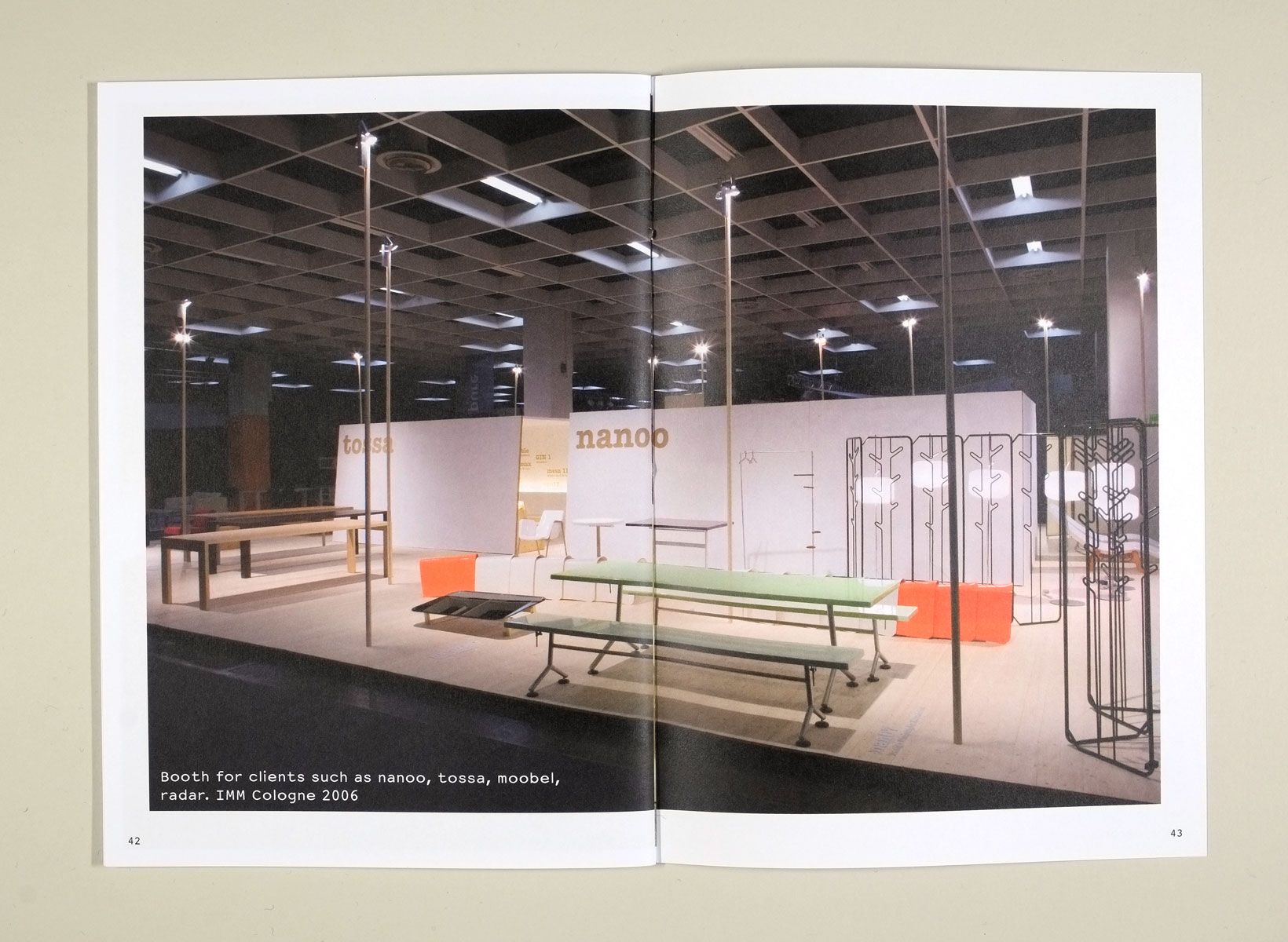 Portfolio-Broschüre für jörg boner productdesign, 2008