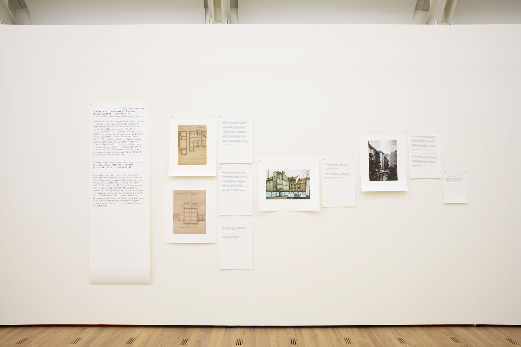 Grafik in der Ausstellung 