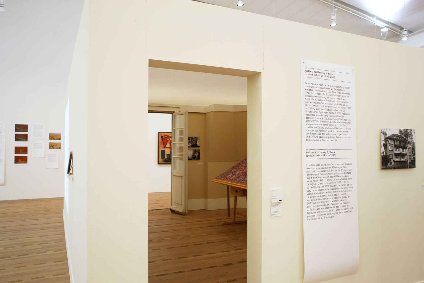 Grafik in der Ausstellung 