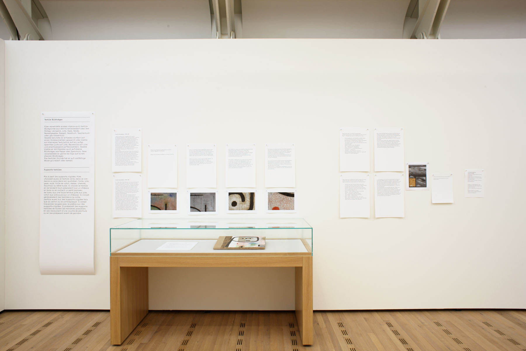 Grafik in der Ausstellung 