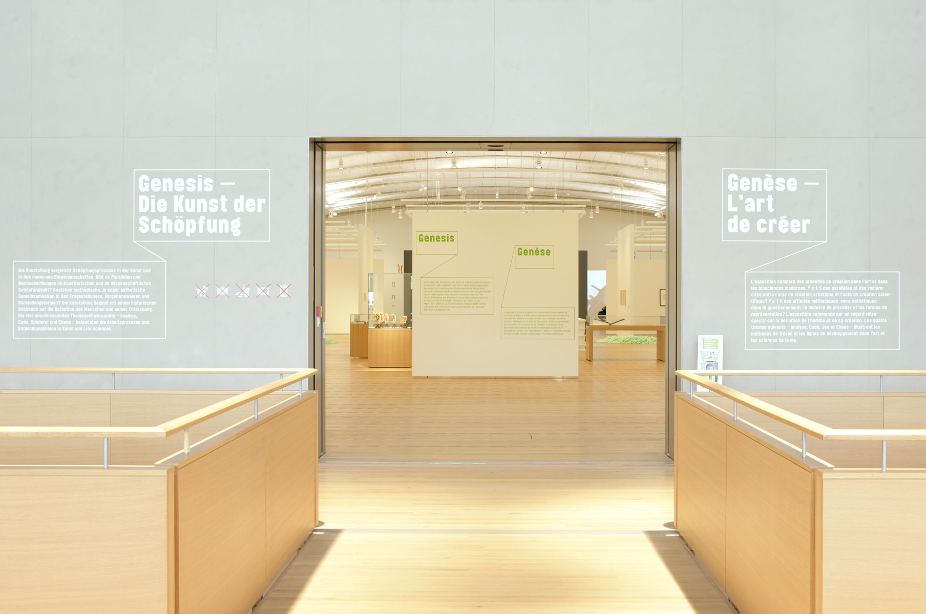 Grafik in der Ausstellung