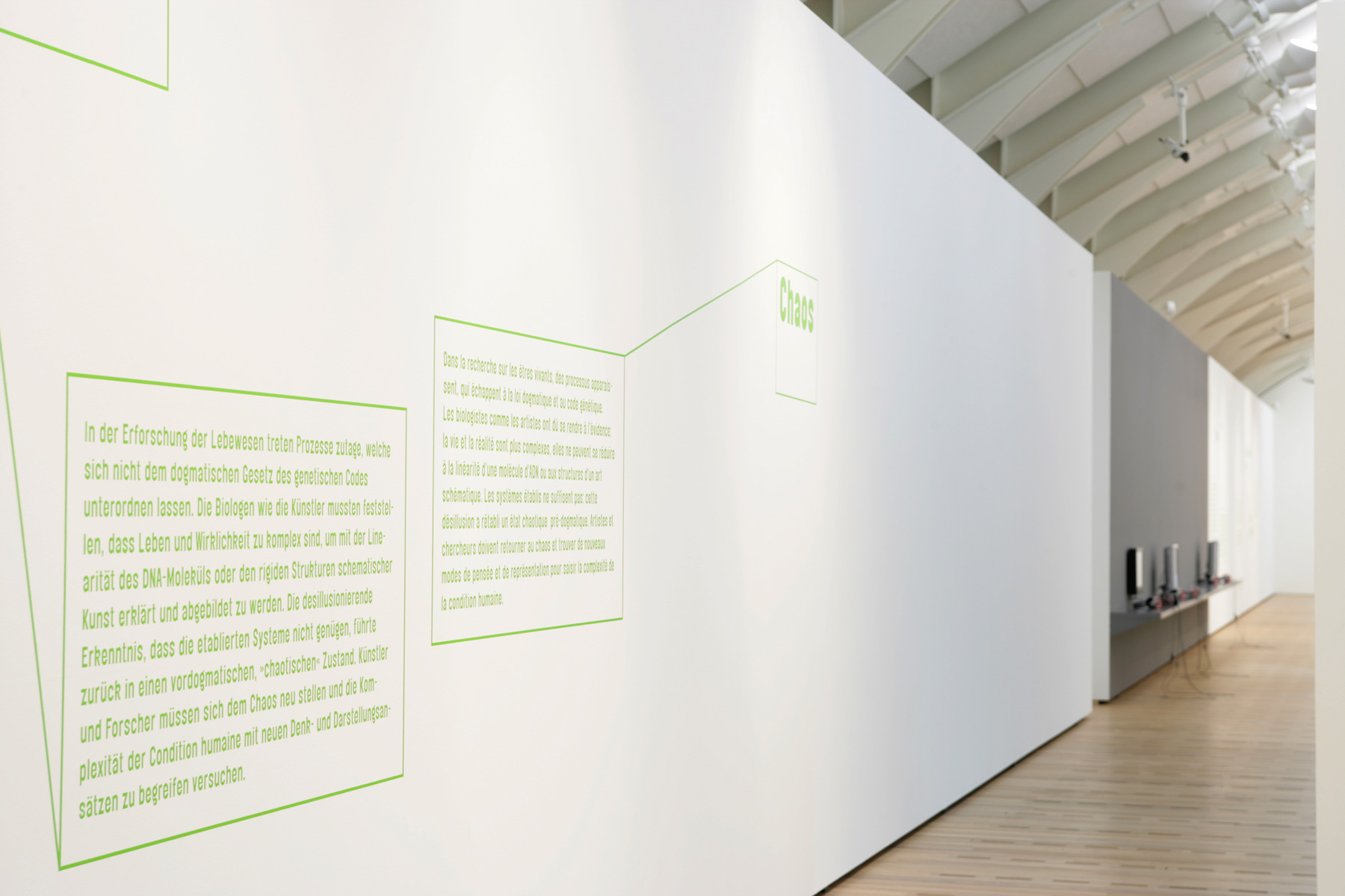 Grafik in der Ausstellung