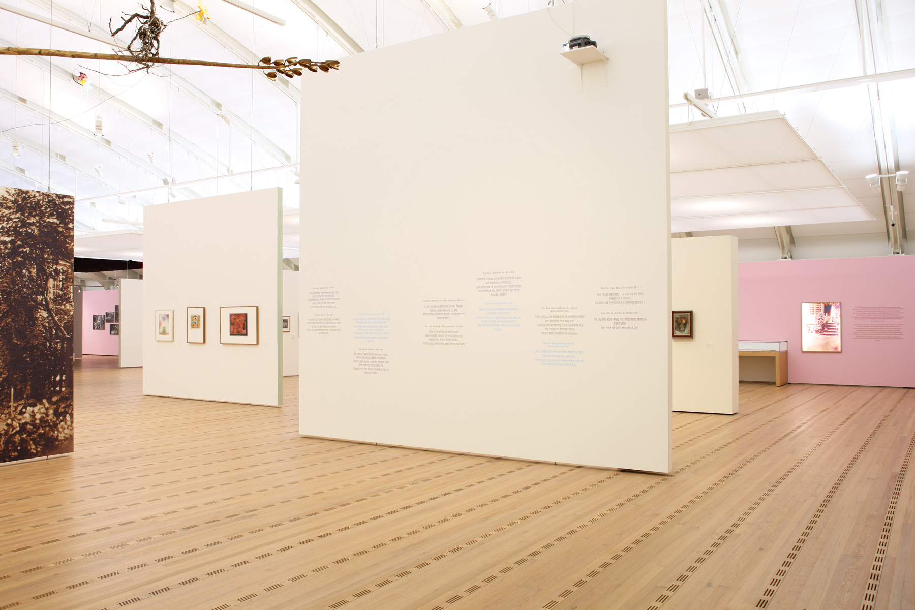 Grafik in der Ausstellung