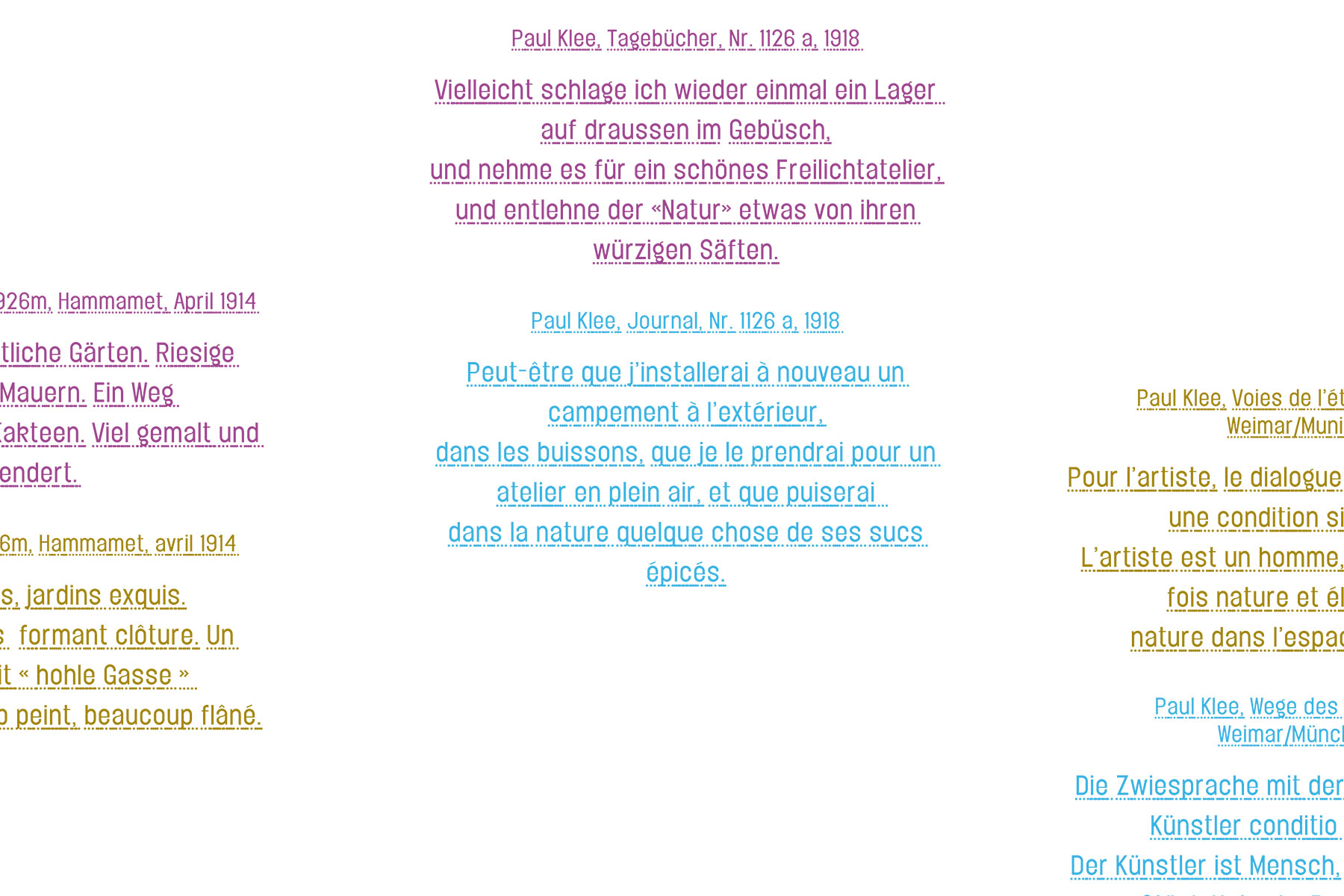 Grafik in der Ausstellung