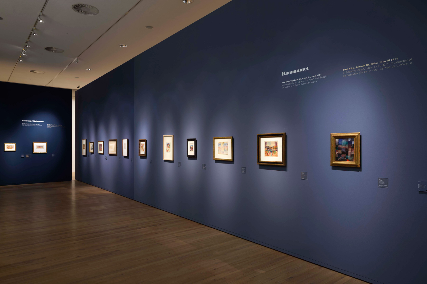 Grafik in der Ausstellung 