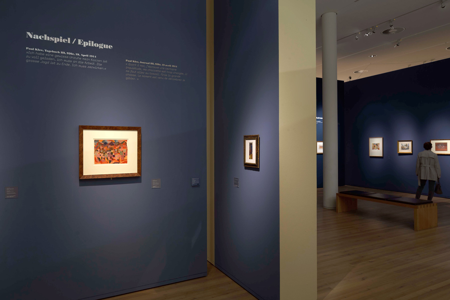 Grafik in der Ausstellung 