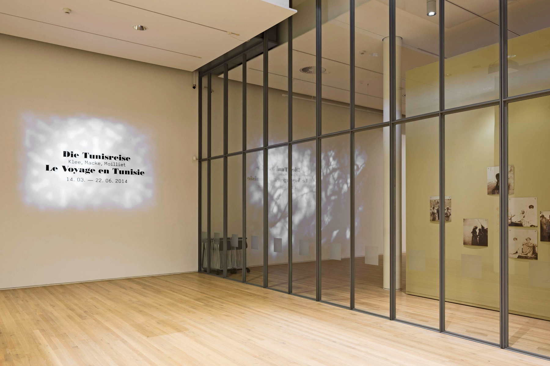 Grafik in der Ausstellung 