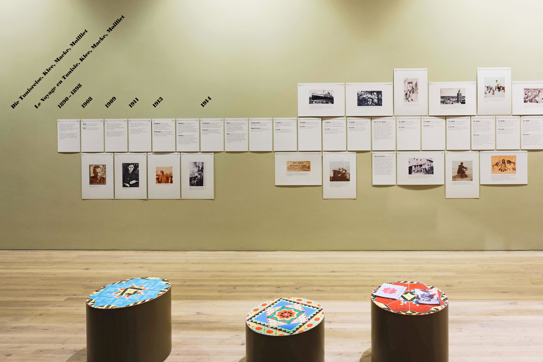 Grafik in der Ausstellung 