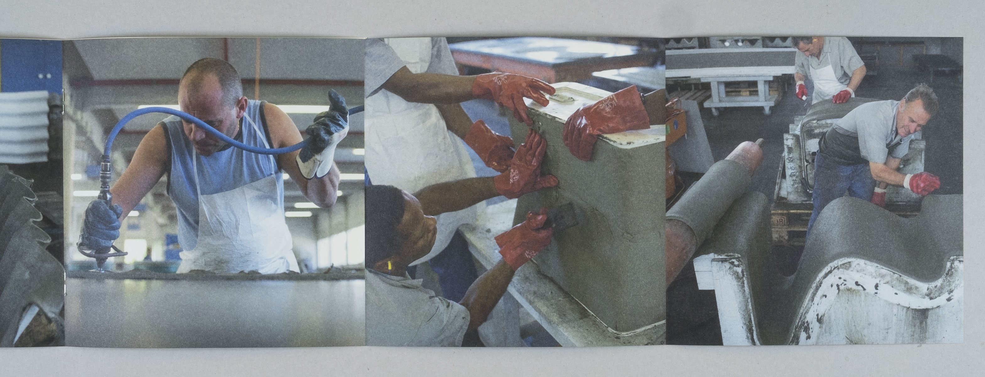 Publikation für ein Studentenprojekt der Ecal Lausanne mit Eternit, 2007