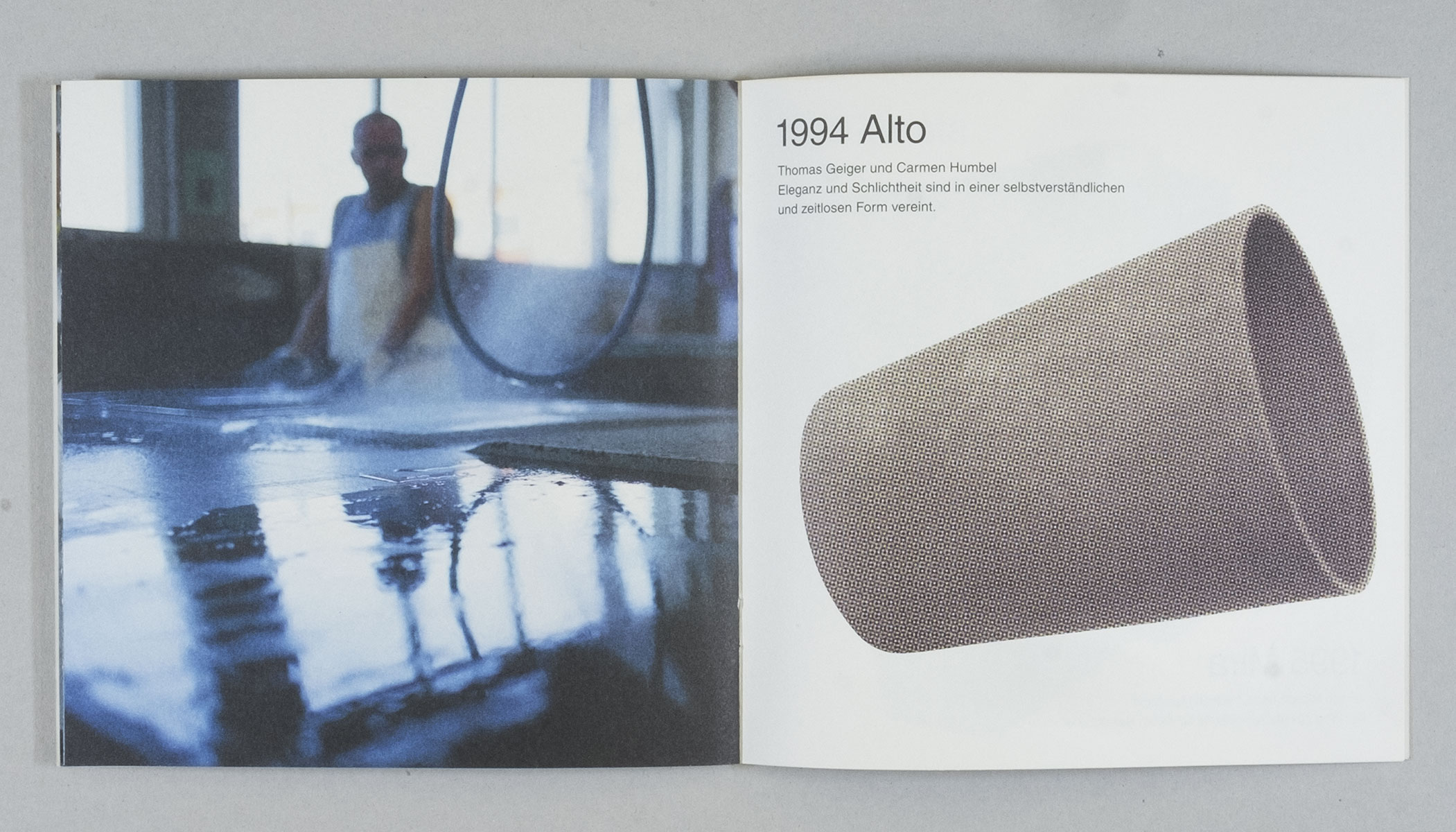 Publikation für ein Studentenprojekt der Ecal Lausanne mit Eternit, 2007