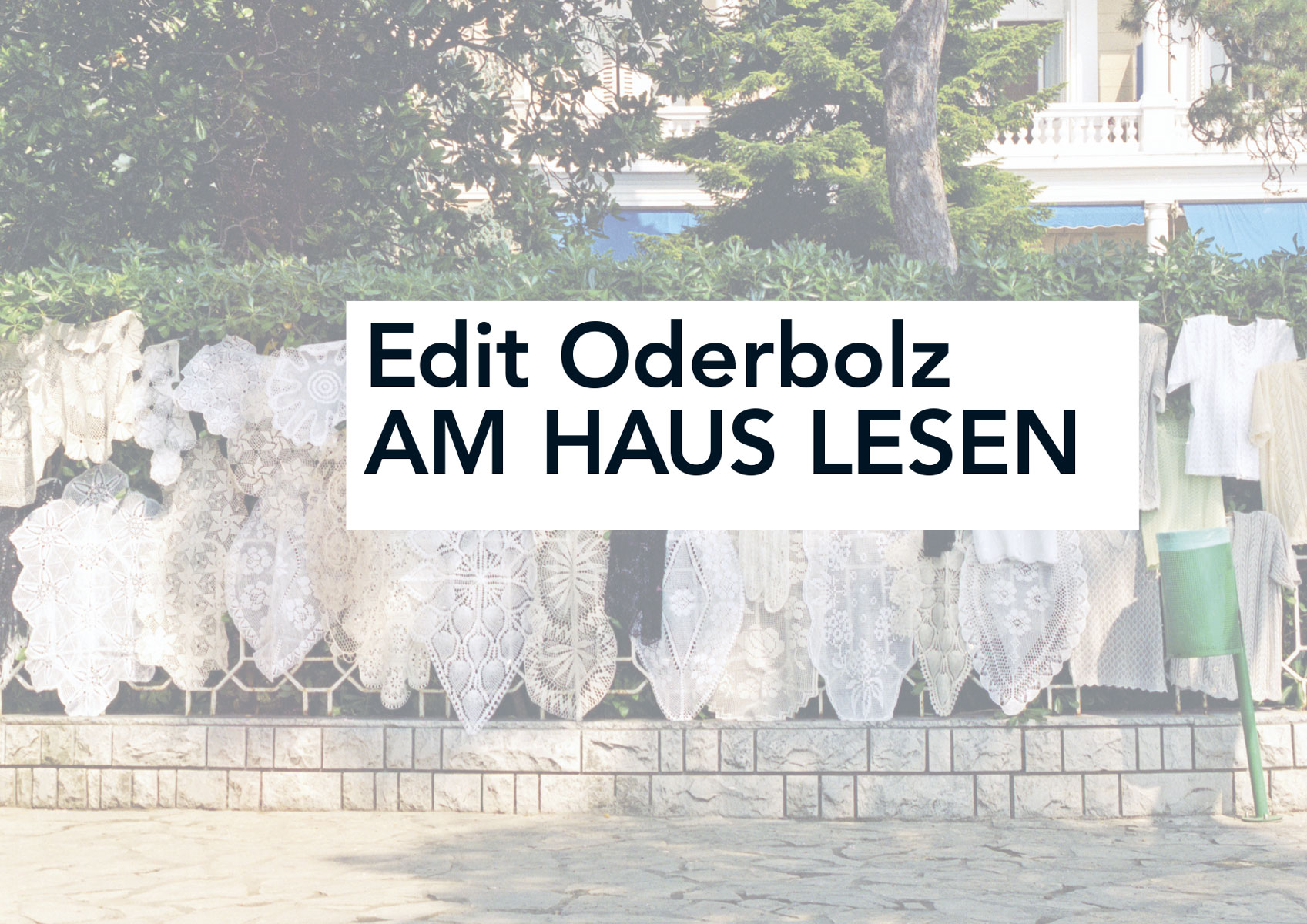 Einladungskarte für die Ausstellung