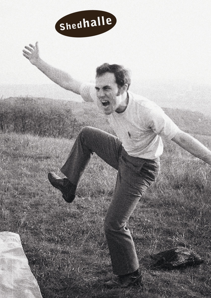 Shedhalle Zürich Ausstellung Einladungskarte