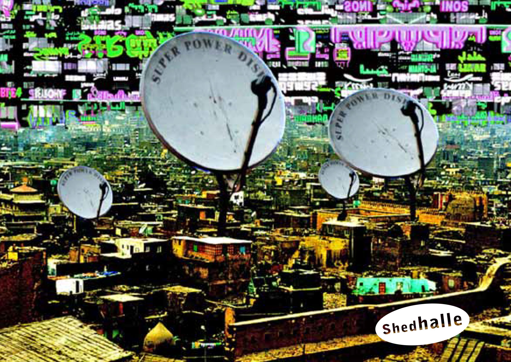 Shedhalle Zürich Ausstellung Einladungskarte