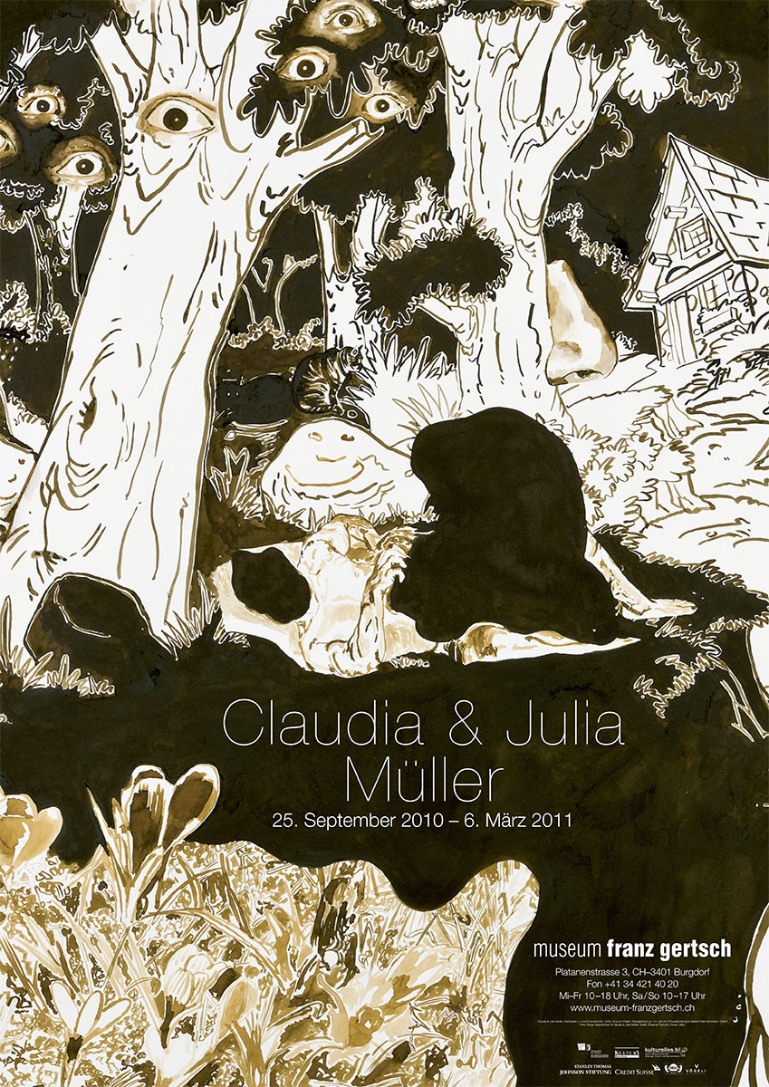 Claudia und Julia Müller Museum Franz Gertsch