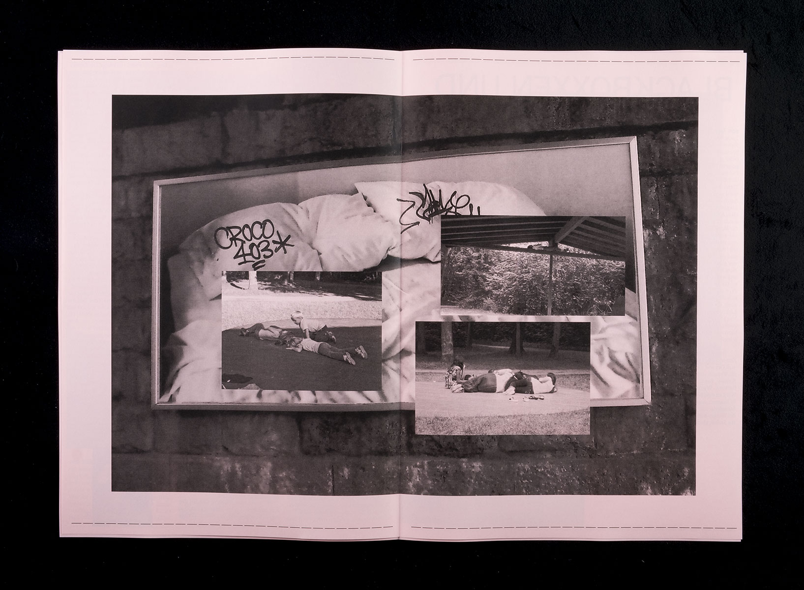 Zeitung für eine Veranstaltungsreihe im Begegnungs- und Kunstraum 