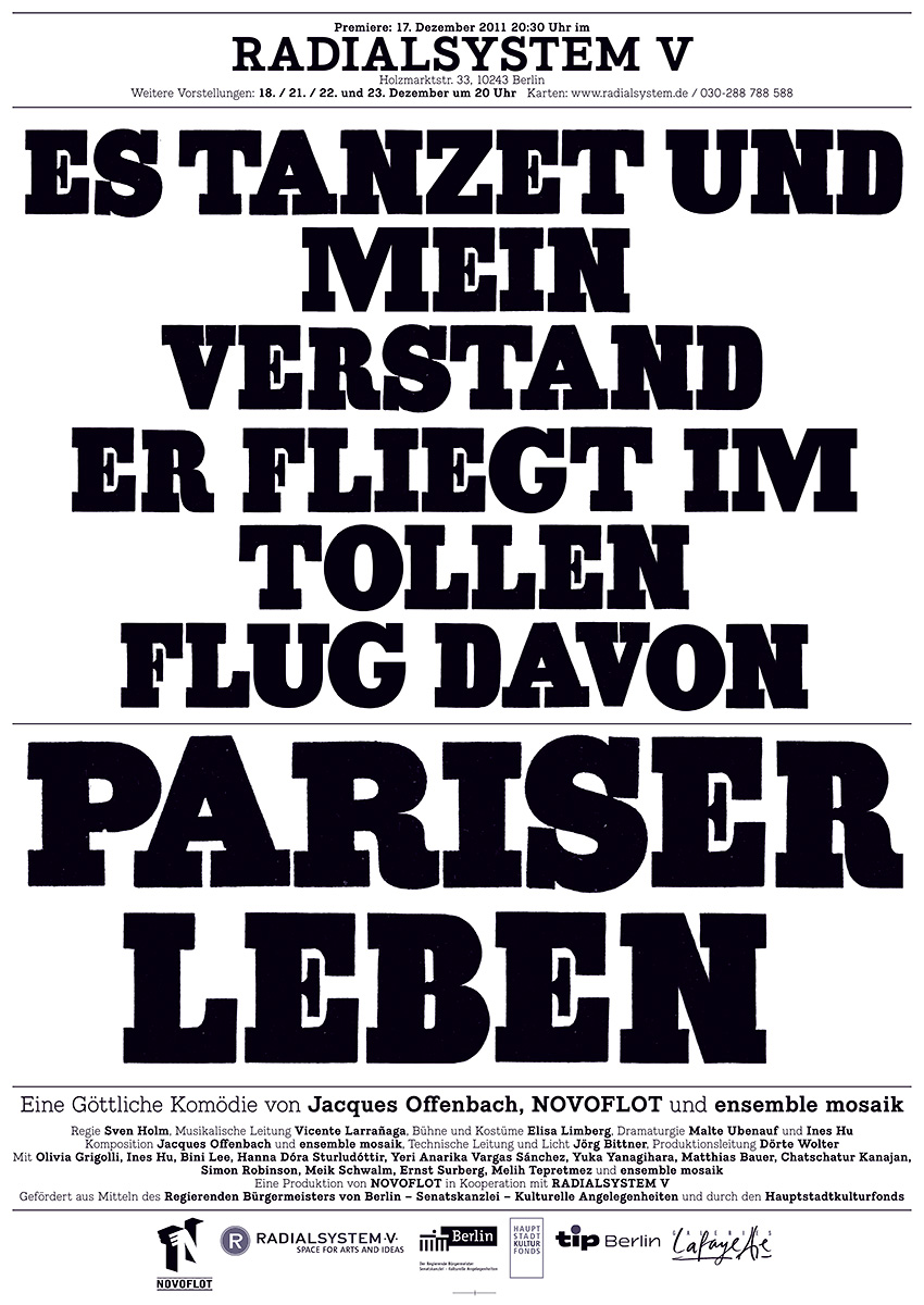 Novoflot Pariser Leben Oper