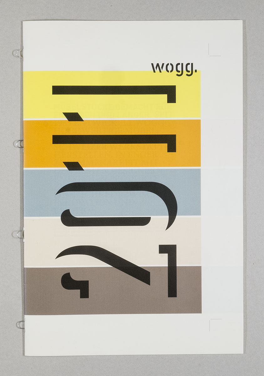 Neuheitenkatalog für wogg, 2011