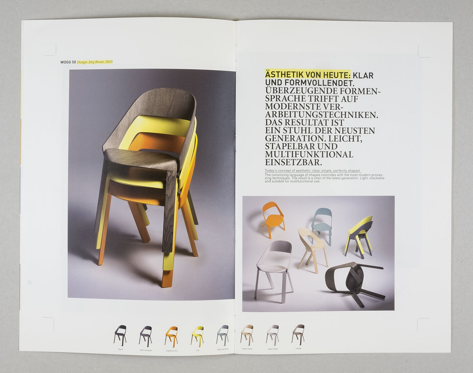 Neuheitenkatalog für wogg, 2011