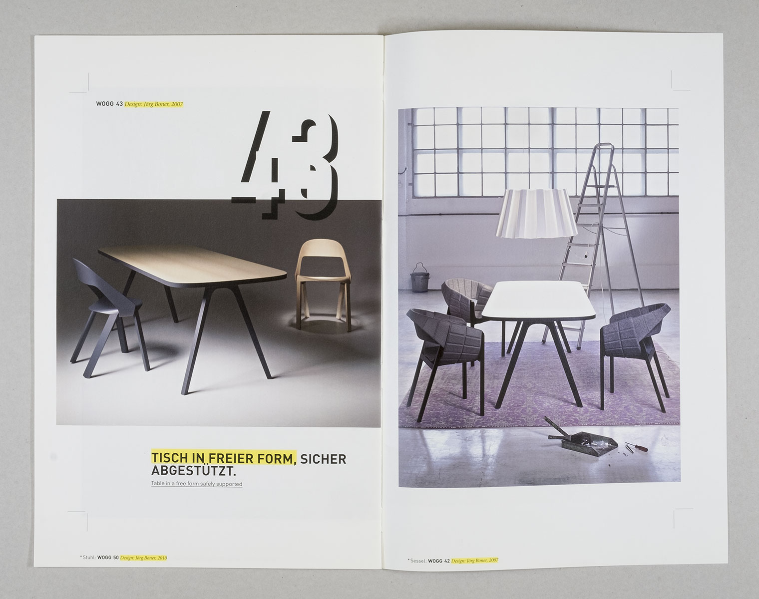 Neuheitenkatalog für wogg, 2011