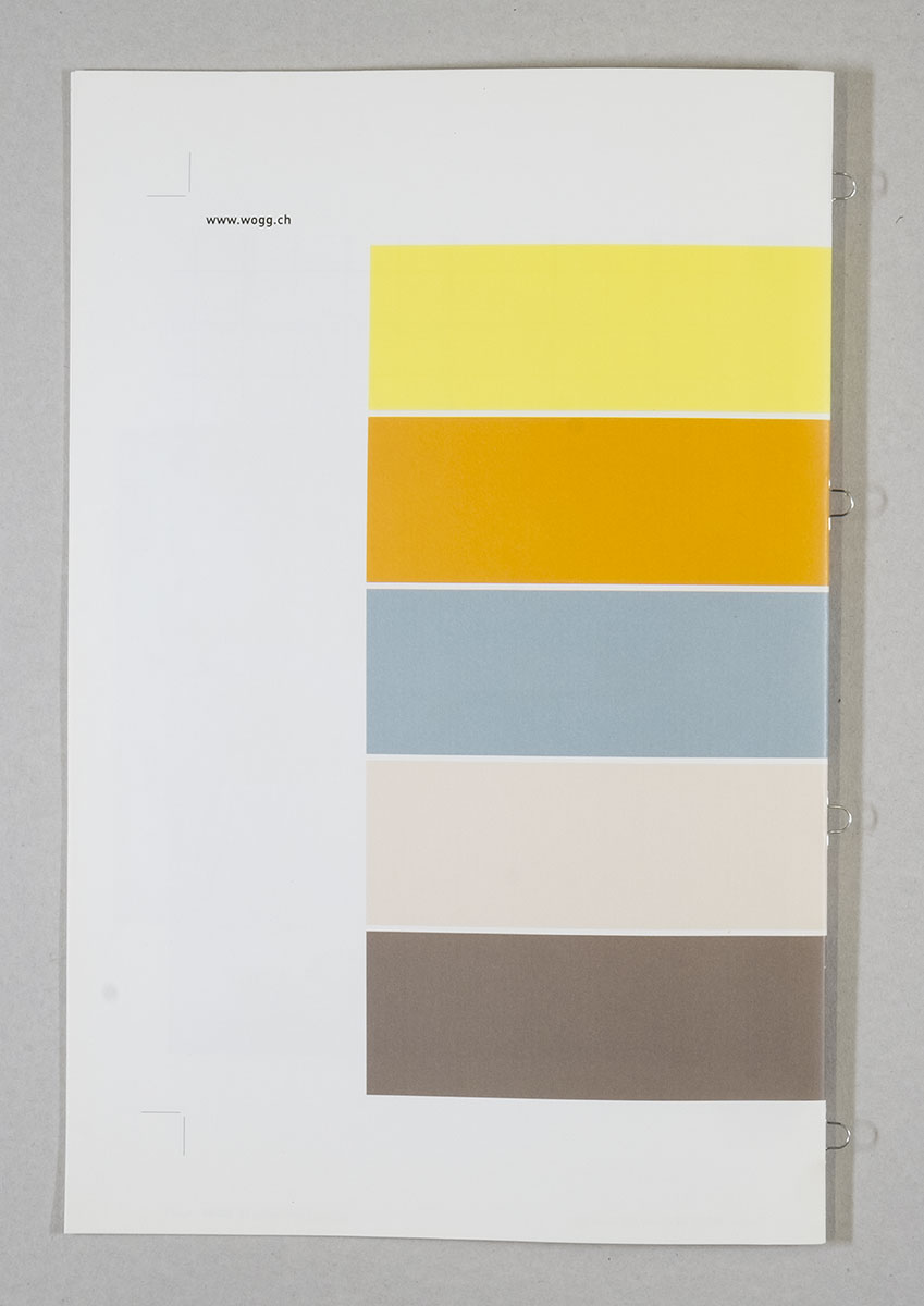 Neuheitenkatalog für wogg, 2011