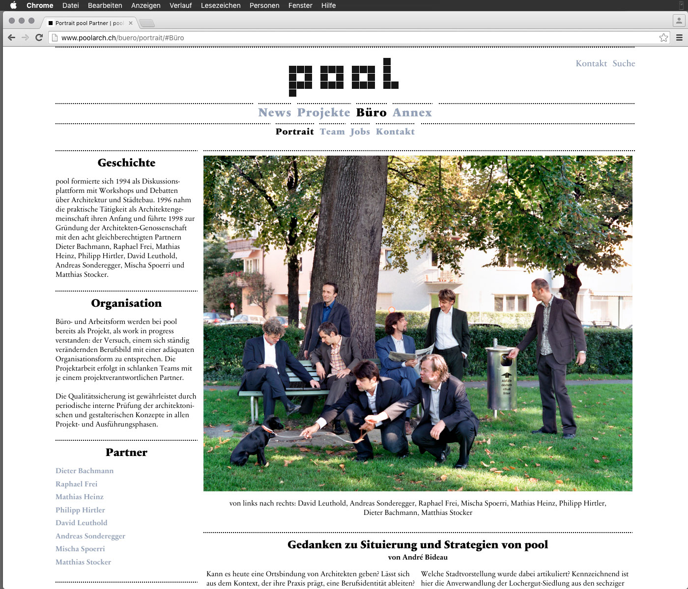 pool Architekten Zürich