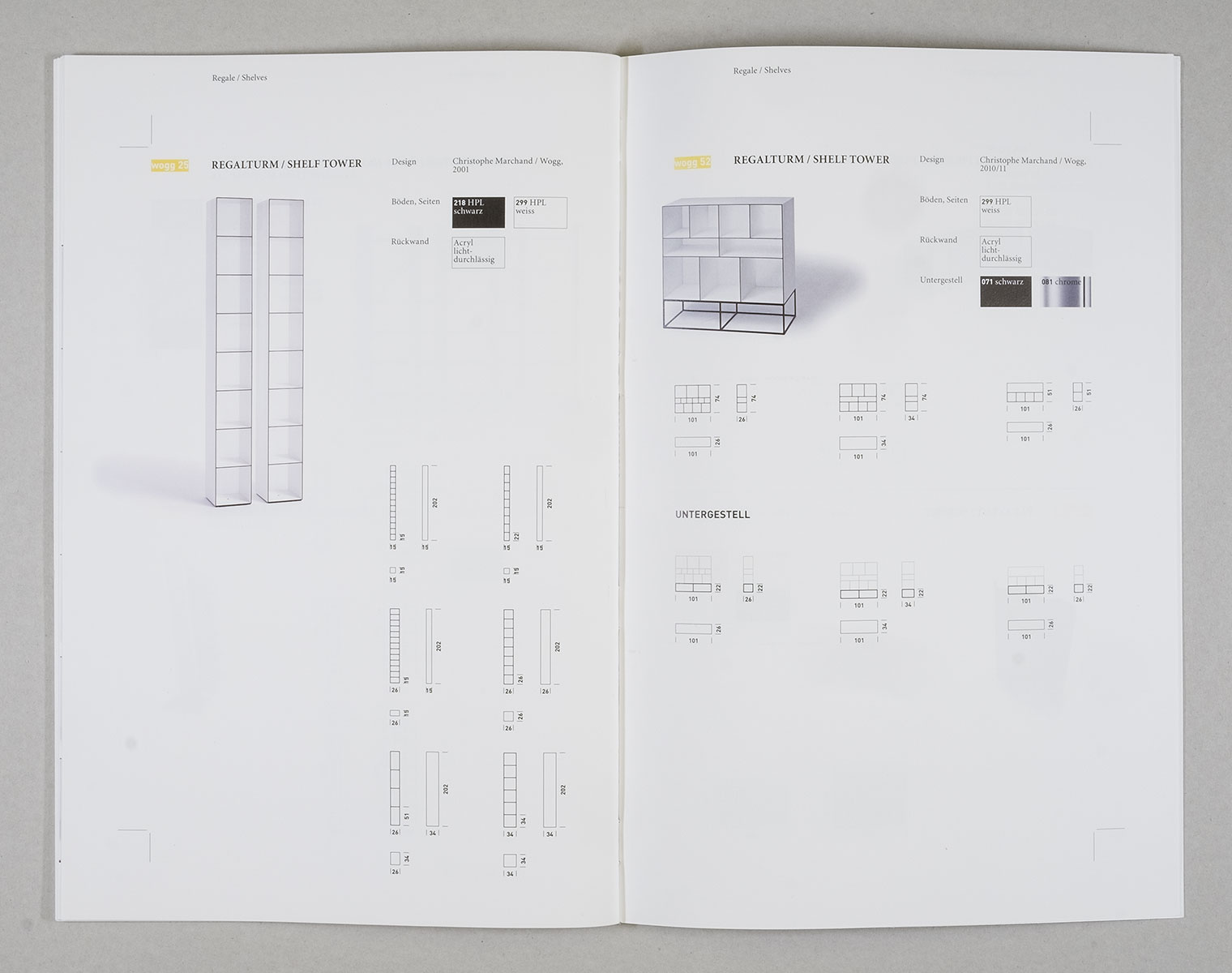 Produktkatalog für wogg, 2012