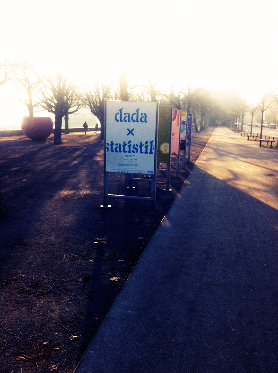 Cabaret Voltaire, Plakat für die Ausstellung