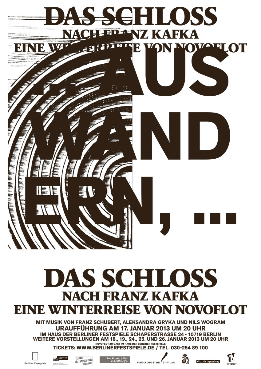 Novoflot Das Schloss Oper Franz Kafka Winterreise
