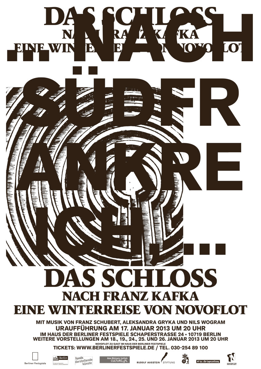 Novoflot Das Schloss Oper Franz Kafka Winterreise