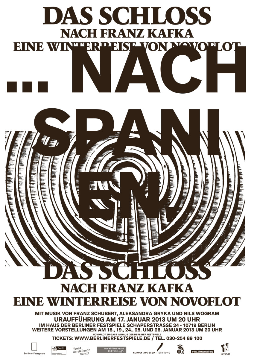 Novoflot Das Schloss Oper Franz Kafka Winterreise