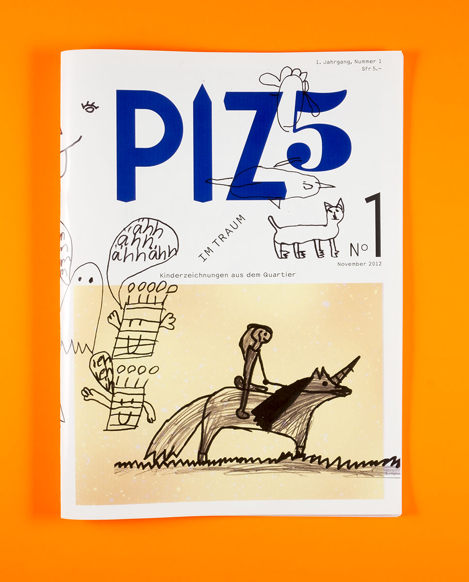 Magazin für Kinderzeichnungen aus dem Quartier 