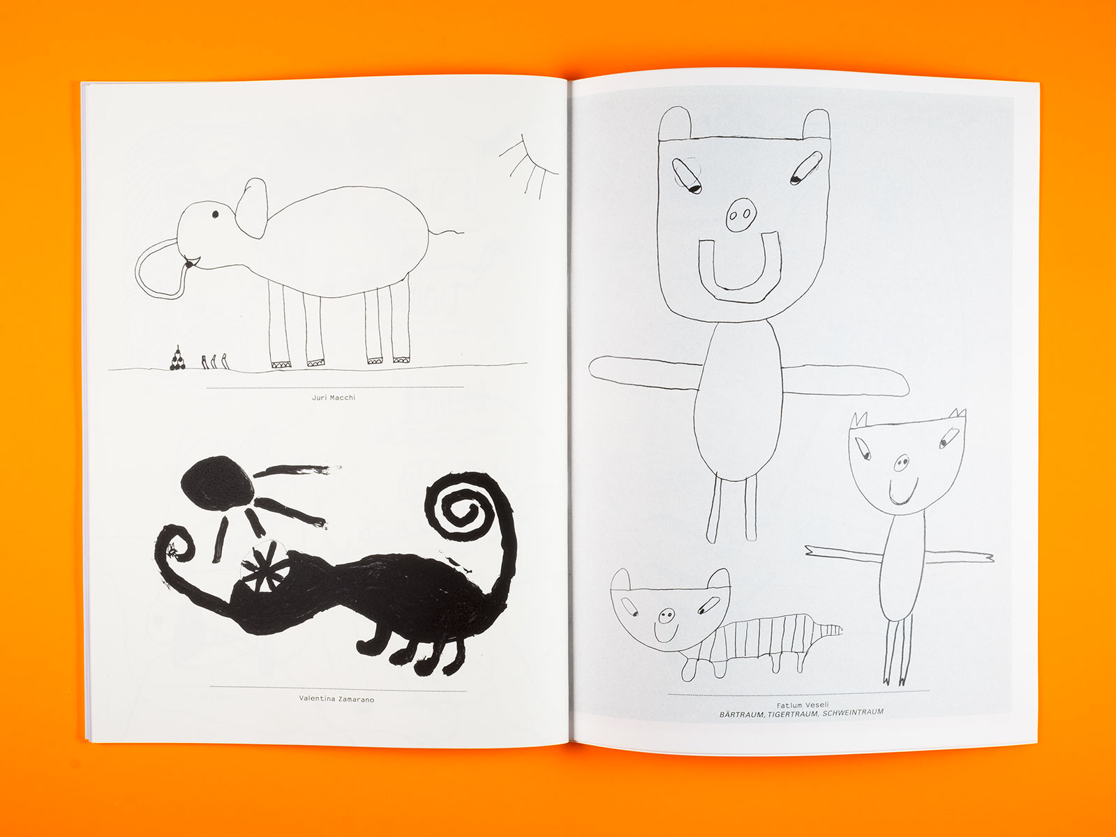 Magazin für Kinderzeichnungen aus dem Quartier 