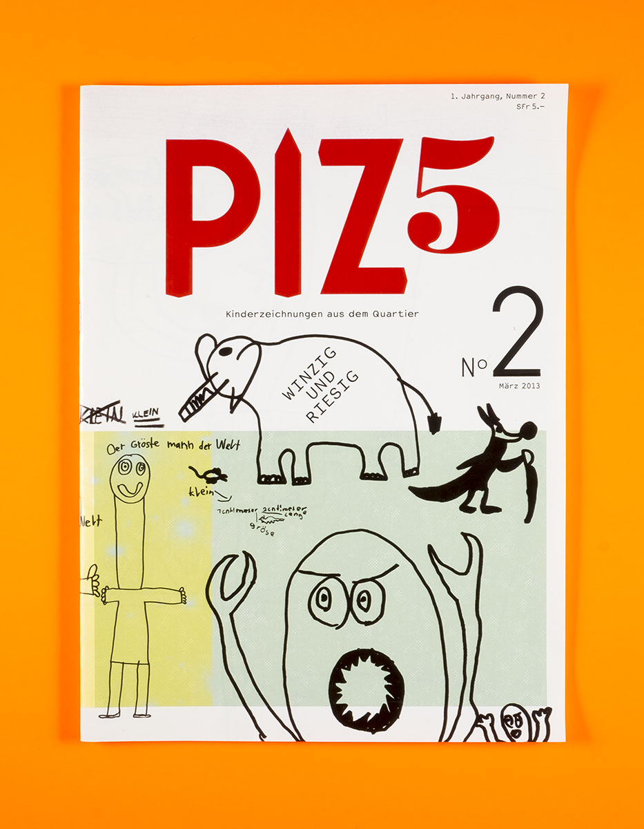 Magazin für Kinderzeichnungen aus dem Quartier 