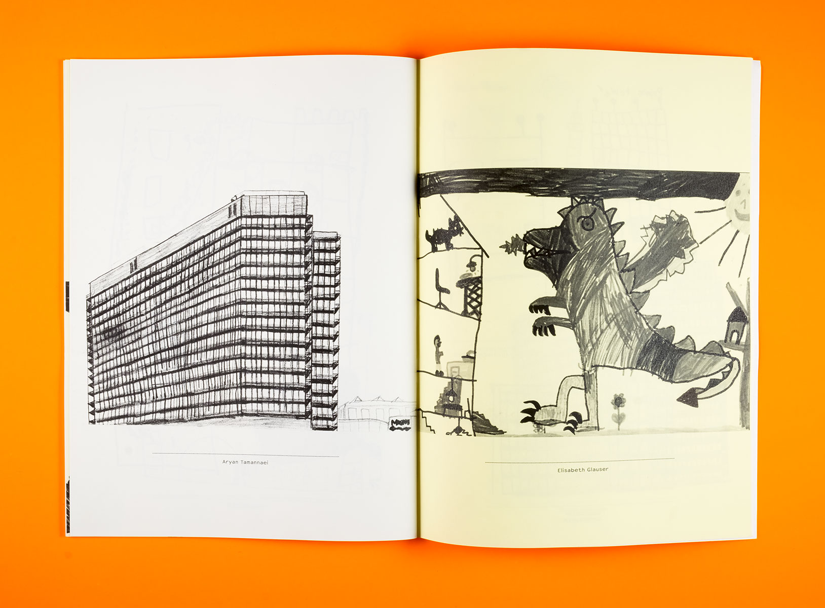 Magazin für Kinderzeichnungen aus dem Quartier 