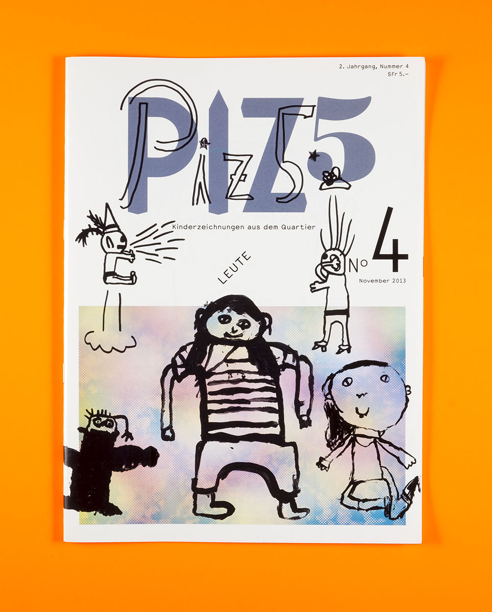 Magazin für Kinderzeichnungen aus dem Quartier 